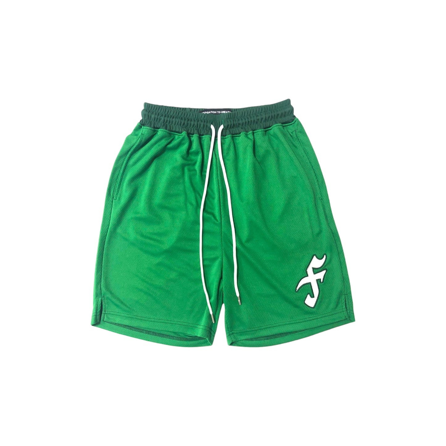 Leaf Green Signature Shorts